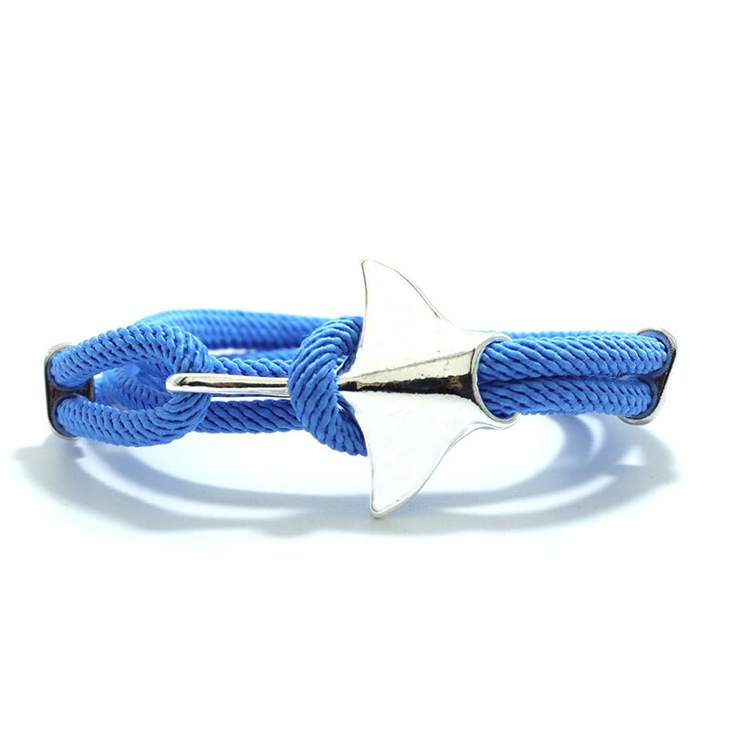 Pulsera Manta de para hombres y mujeres, 3 capas ajustables, cuerda de animales en el océano, accesorios, Pulseras de protección del medio ambiente: Color oro puro
