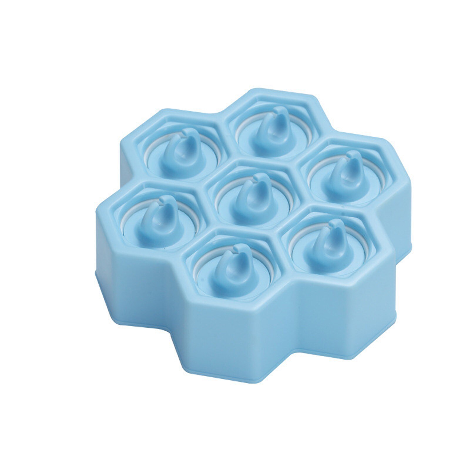 Handmade DIY Silicone Ice Cream Mold Making Ice Box Popsicle Mold Home Ice Cream Homemade F rozen Ice Cubes For Children Cute: I