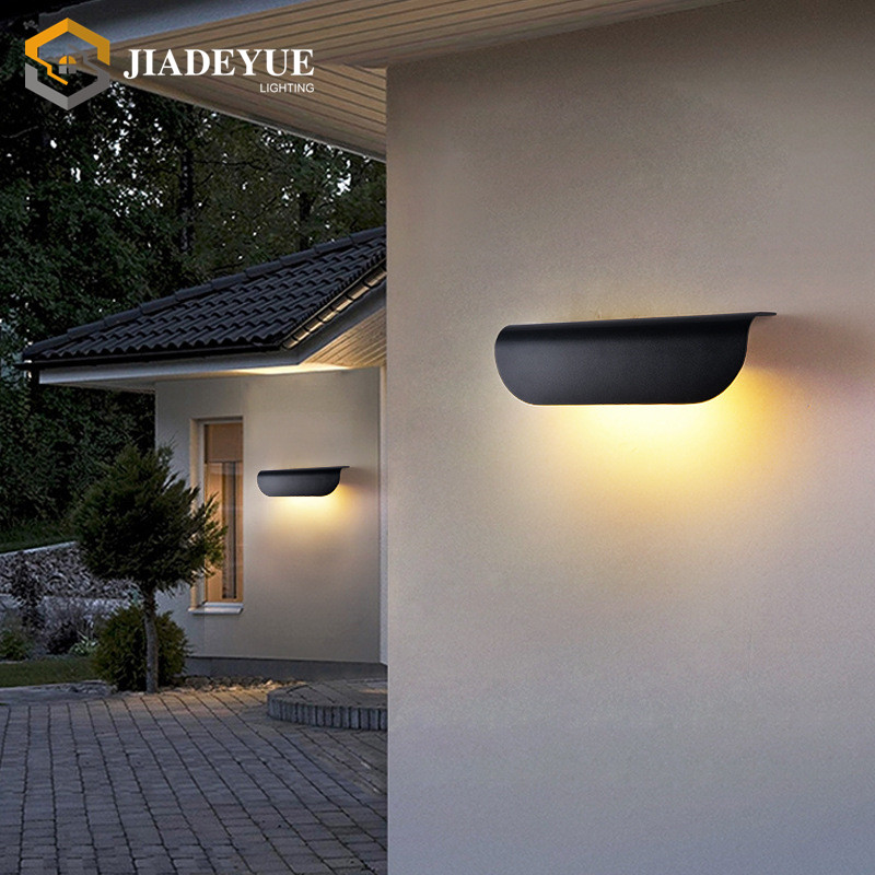 led outdoor waterproof wall light IP67 balcony aisle light long strip door exterior wall light