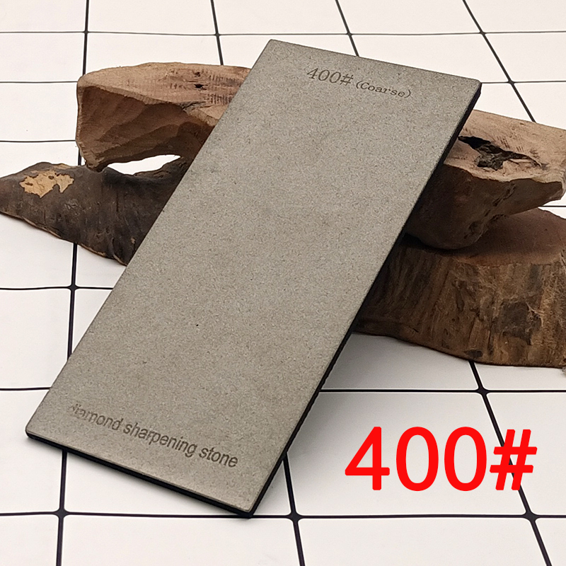 80~3000# Diamond non-slip sharpening stone with EVA base for sharpening tools in kitchen sharpener system: 400