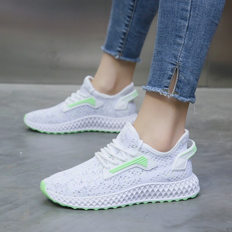 Dames hardloopschoenen zomer ademende studenten gym sportschoenen dames fitness stabiliteit sportschoenen joggingschoenen