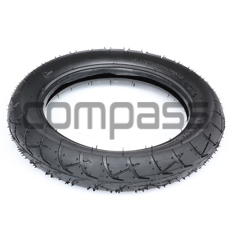 12 Inch Pneumatic Tires 12 1/2x2 1/4 Tyre Inner Tube for Baby Carriage Folding Bike Electric Vehicle Mini Motorcycle: outerfetal