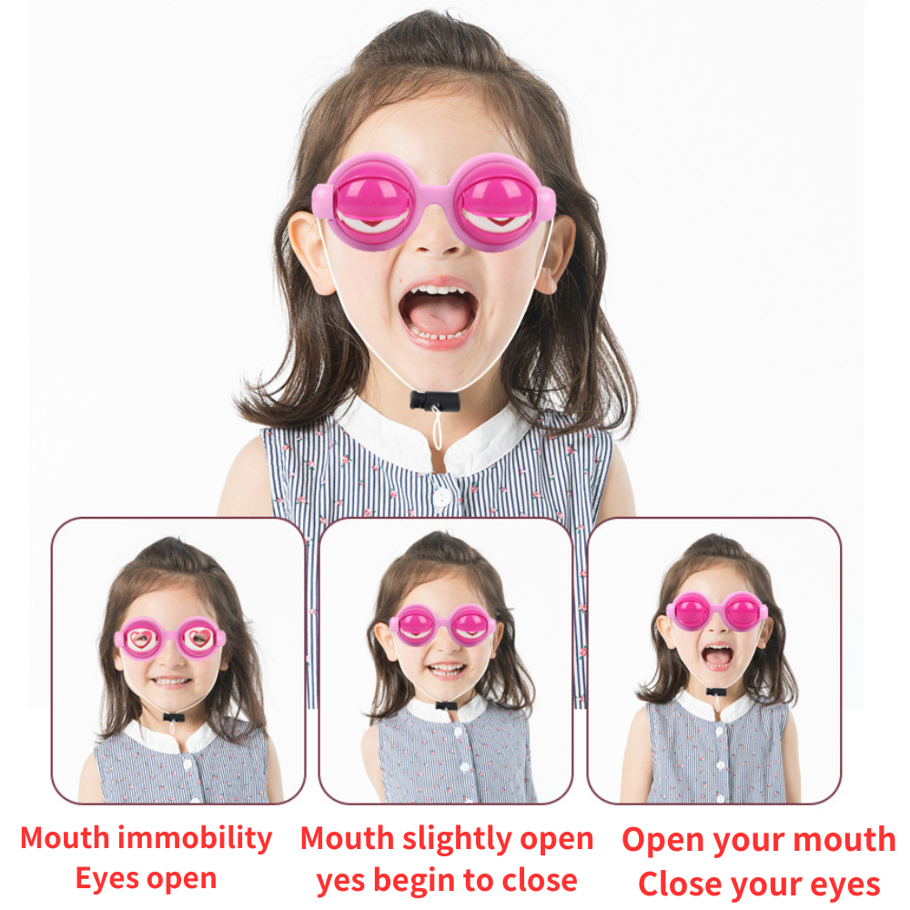 Novedad creativa, gafas de broma divertidas para niños, juguetes de plástico con ojos locos, juguetes de , trucos para niños, de Navidad y cumpleaños