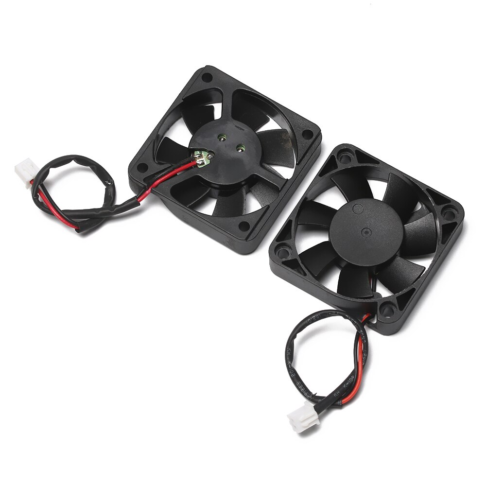 1/2Pcs 12V Mini Computer Fans Cooling Cooler Small 50mm x 10mm DC Brushless with PC 2-pin Power Tool Accessories
