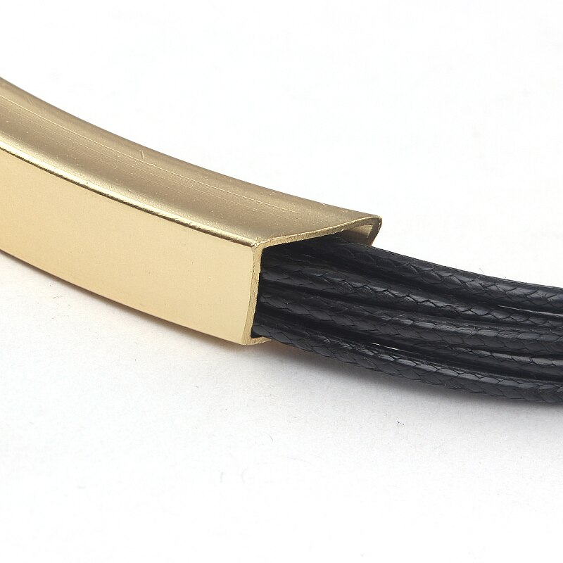 neue jahr Billiger Anhänger Halsband Schwarz Leder Kette ErkläSprosse Halsketten Schmuck Damen N0001