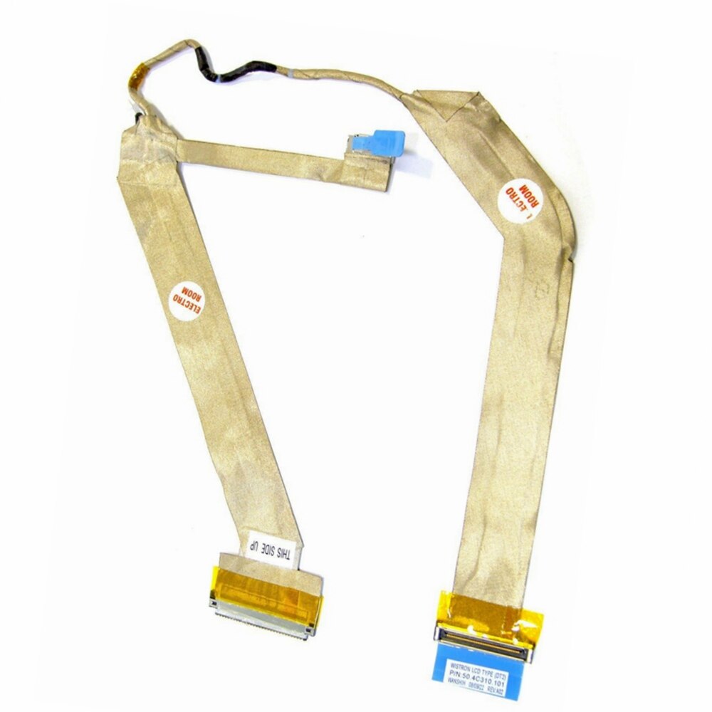 Bærbar tilbehør lvds lcd-skjermkabel for dell xps  m1330 1330 1318 pp25l bærbar skjerm flex 50.4 c 310.101 0 rw 488