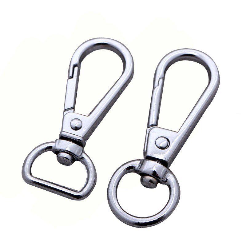 5pcs Metal Swivel Snap Lobster Claw Clasp Carabiner for DIY Handbag Jewelry Keyring Keychain Make Supplies Accessories