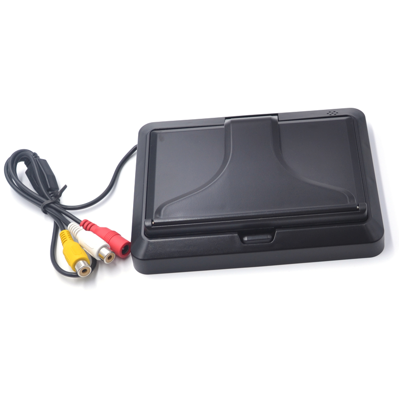 5 INCH Foldable LCD Display Car Monitor with AHD 720 HD Image