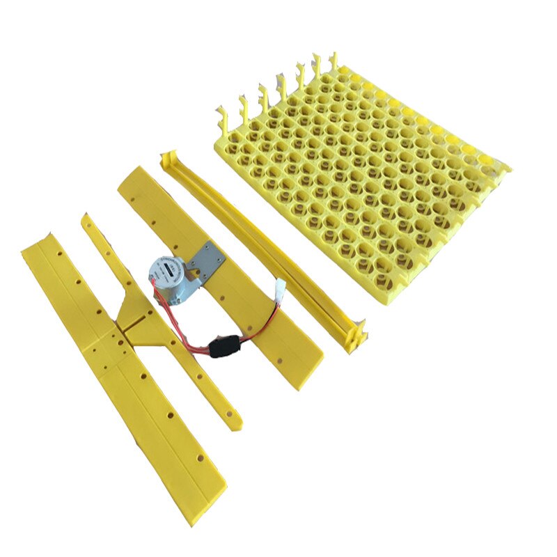 154 Eieren Lade Kwartel Papegaai Duif Kleine Vogel Uitkomen Automatische Turn Plastic Incubator Trays Met Draaien Motor