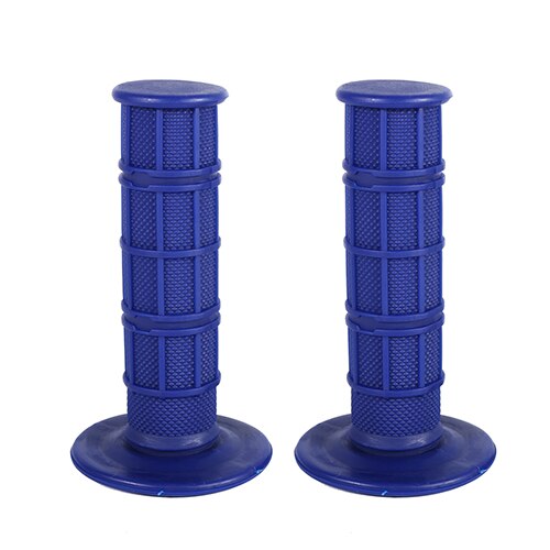 1 paar 22mm 7/8 "Handle Bar Hand Grips Silicone Soft Voor Pit Crossmotor Motorfiets Accessoires Motocicleta Blauw /rood/Grijs/Zwart: Blue