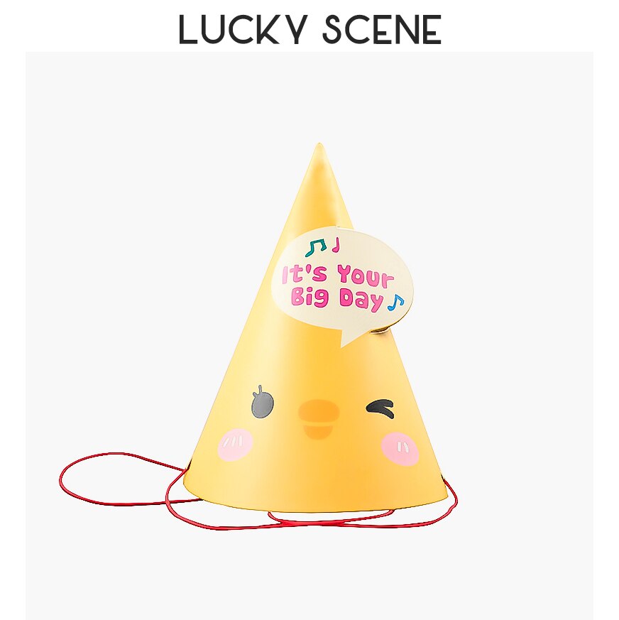 Sombreros de de cumpleaños de animales de dibujos animados de papel para niños, mascotas, adultos, celebración divertida, de cumpleaños, manualidades DIY, suministros para fiestas S00229