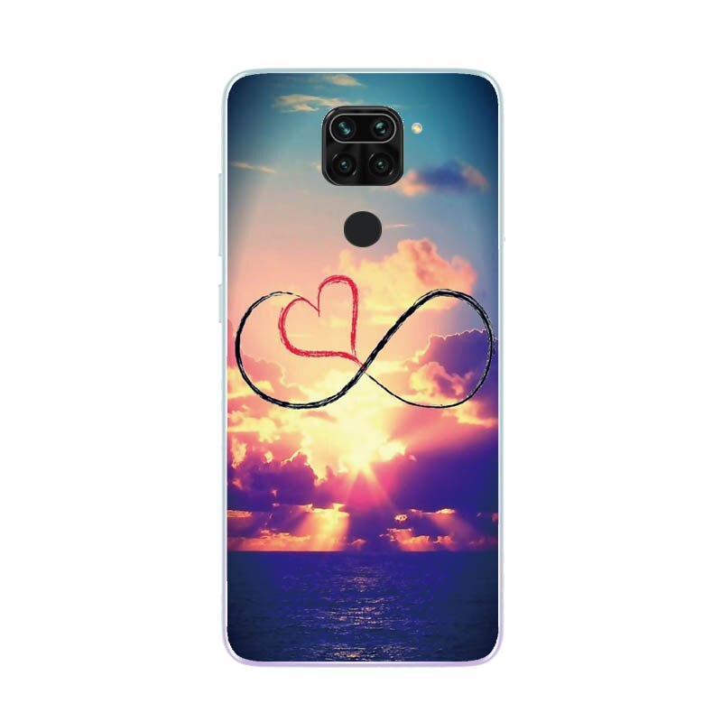 Per Coque Xiaomi Redmi Note 9 custodia 6.53 morbido silicone TPU Cover posteriore carina per Xiaomi Redmi Note 9 Note9 custodia Fundas Etui: 152