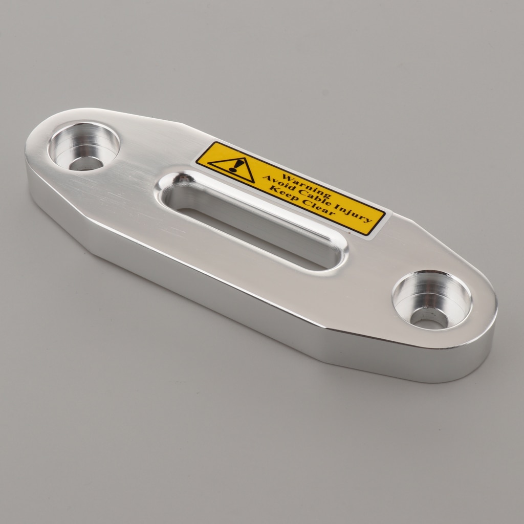 Winch Cable Lead Guide, Alloy Roller Fairlead for UTV ATV 3000lbs Winch Lines