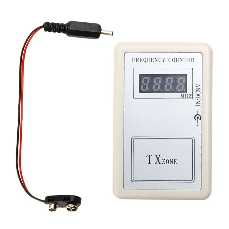 Handheld Wireless Remote Control Detector Counter Frequency Tester 250-450 MHZ