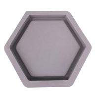 Fioriera di cemento Stampo in silicone Rombo A Forma di Esagono Geometrico Decorazione Della Casa Del Mestiere Invasatura Piante Succulente Cemento Vaso di Stampi: B