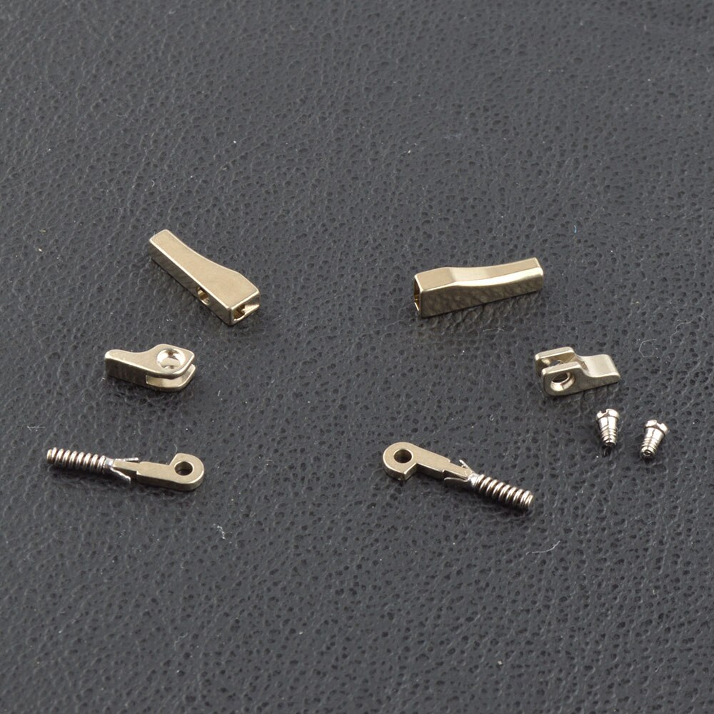 50sets 2.3mm width Eyewear spring hinge with case glasses easily installed flex hinge broken spring replacement part