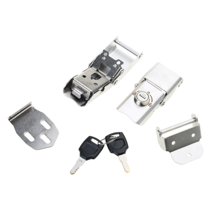 Motorbike Frame Mount Bracket Accessory Motorcycle Side Luggage Case Fasteners