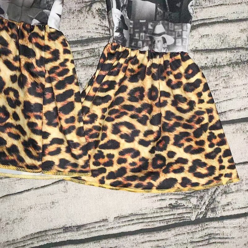 Offre spéciale filles tenue jésus et George imprimer haut cloche bas pantalon boutique bébé filles enfant en bas âge ensemble de vêtements