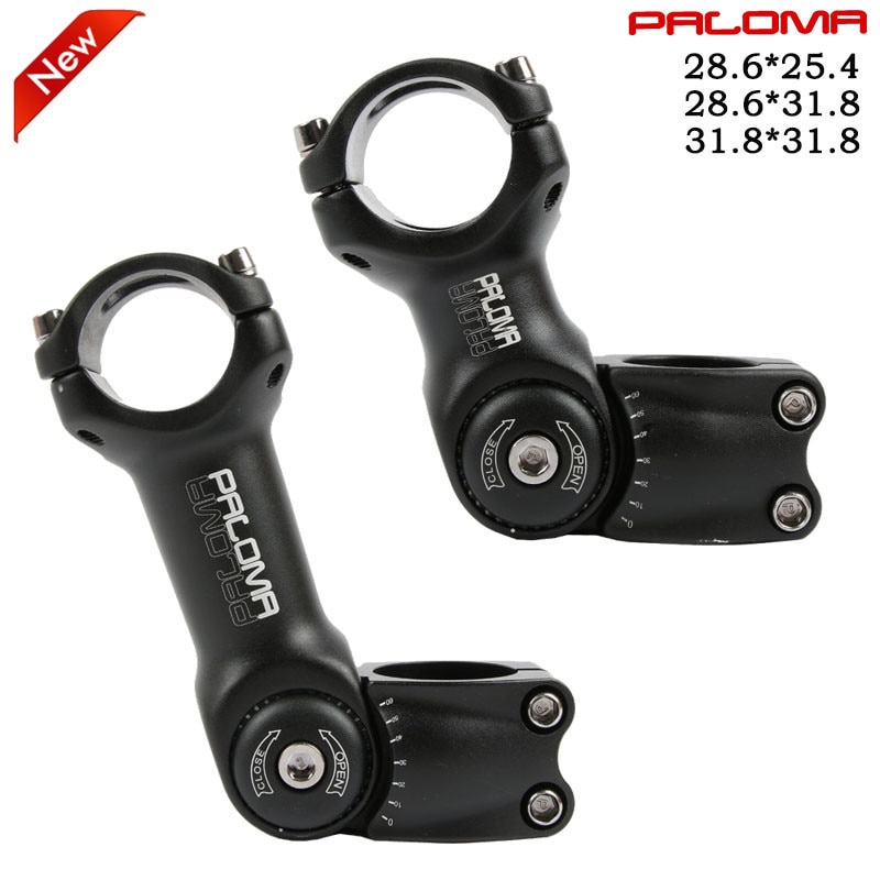 Cykel justerbar cykelstam mtb mountain road stammar stigare 90 110 130mm * 25.4mm 31.8mm*90/120 mm