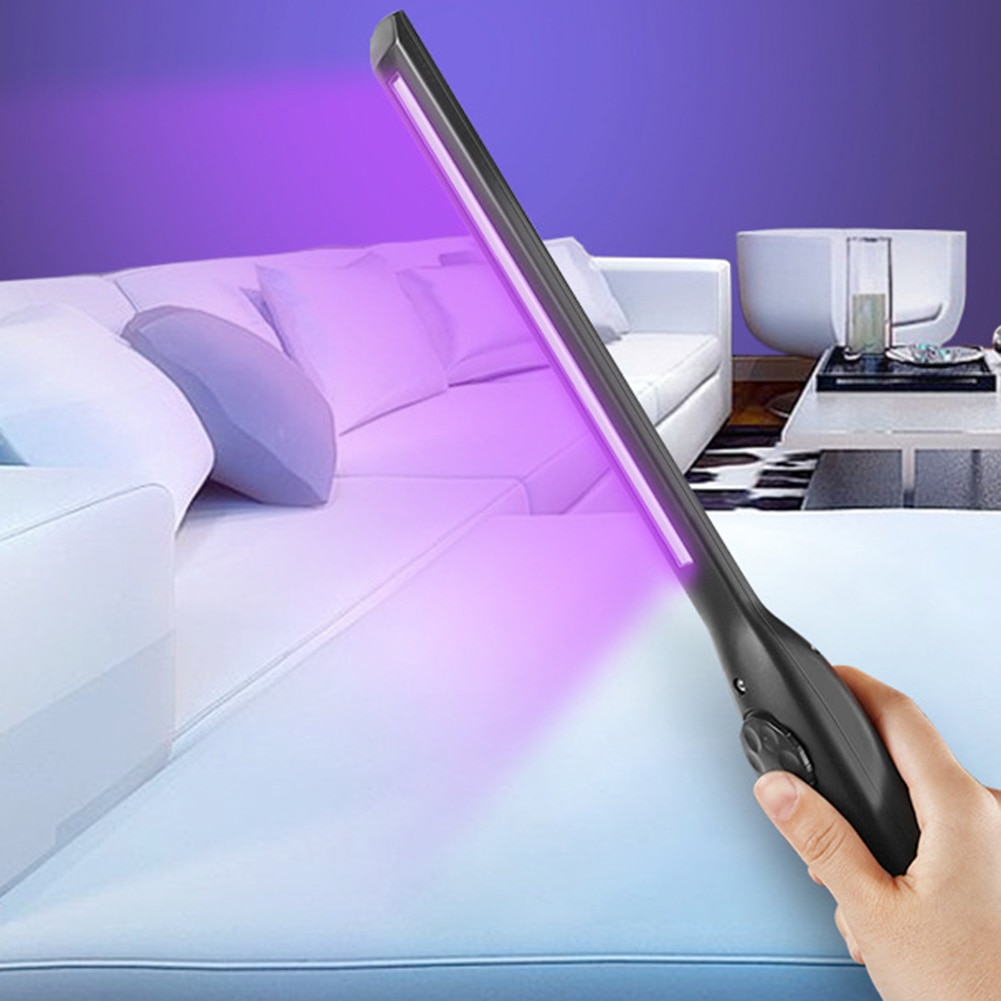 UV-C Light Germicidal Ultraviolet Disinfection Built In Rechargeable Battery 40 LED Handheld Portable Sterilize Tube