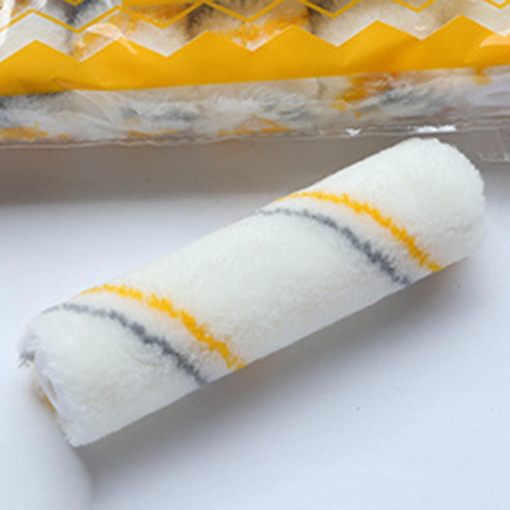 20pcs 4 inch Craft Paint Foam Rollers Decorative Corner Roller Brush Sponge Paint Roller Sleeves Decorating Painting Tool Sets