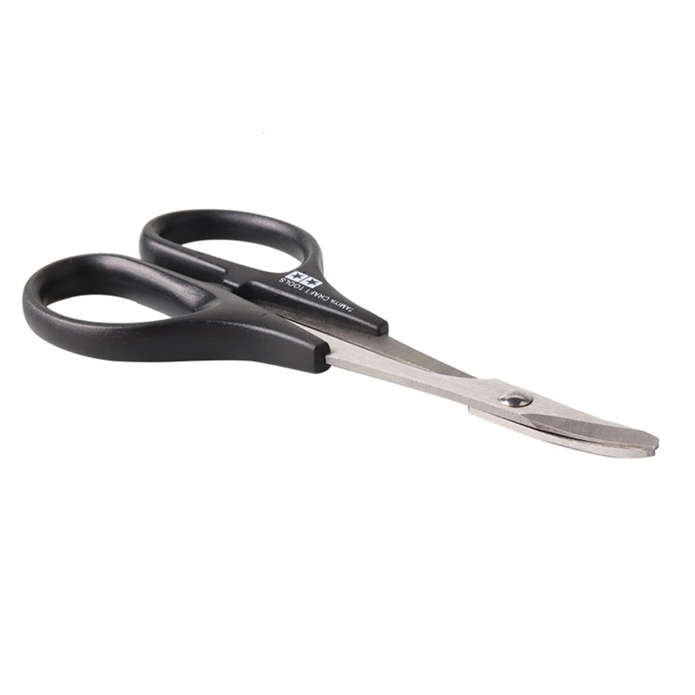 Tamiya Ambachtelijke Gereedschappen Hard Rvs Rc Auto Schaar 74005 Rc Voertuig Boot Body Shell Gebogen Schaar Voor Plastic