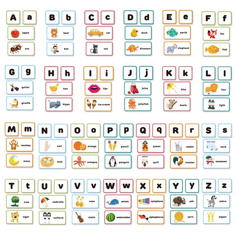 Kids Educatief Opvouwbare Leren Spelling Engels Draagbare Board Onderwijs Insert Card Alfabet Wedstrijd Pocket Grafiek