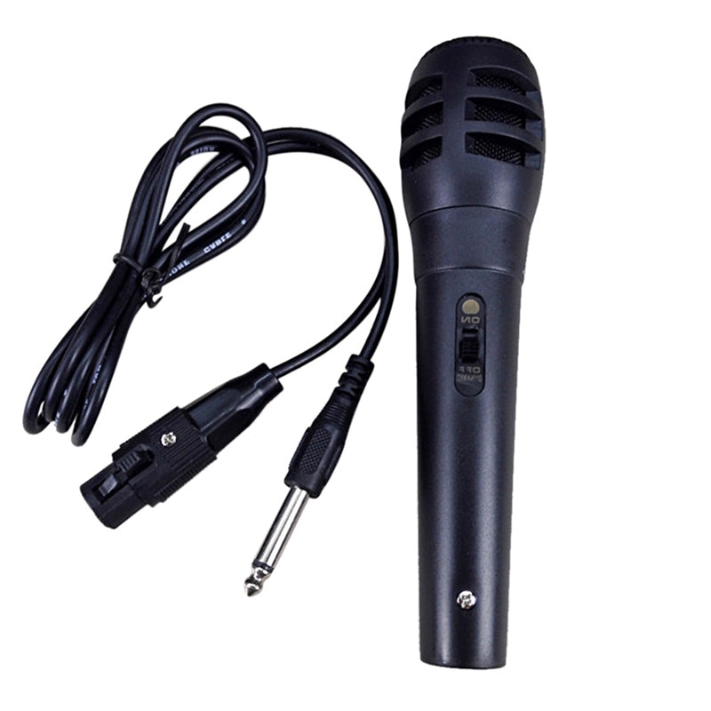 1Pcs Mic Handheld Pro Dynamische Microfoon Handheld Microfoon Bedraad Karaoke Usb Ktv Player Mic Speaker Muziek Opnemen Microfoons