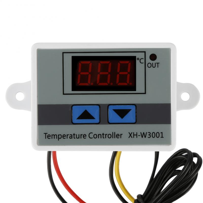 Thermostaat Controller 220V 10A Digitale Led Schakelaar Temperatuur Controller W/Sonde Slimme Temperatuurregeling Systeem