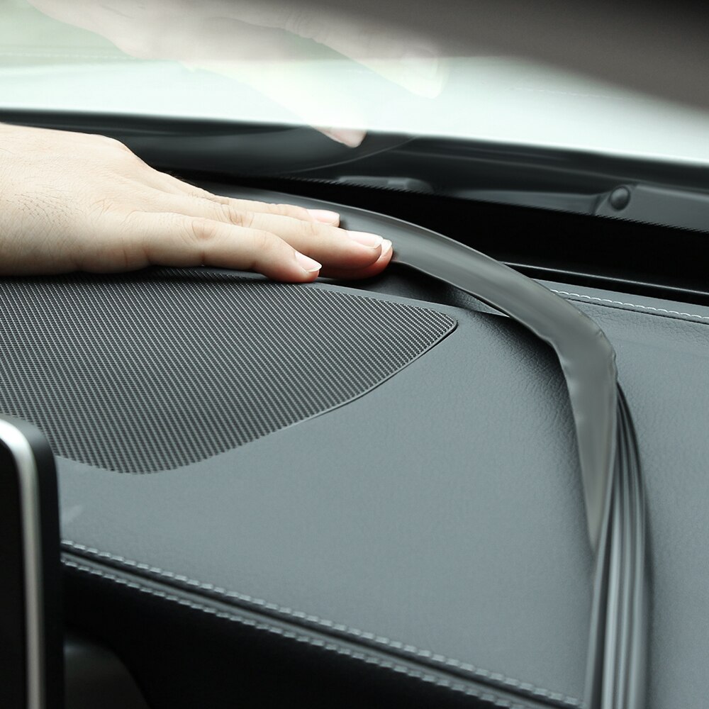 Bil dashboard tætningslister lydforsegling strip klistermærker til chevrolet cruze til fiat 500 til ford focus volvo til nissan qashqai