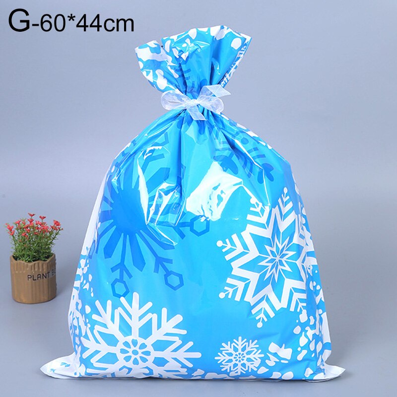 Kerst Cadeau Zakken Leuke Diverse Stijlen Goody Bags Cadeaupapier Feestartikelen Voor Kerst Candy Tas Met Linten: G