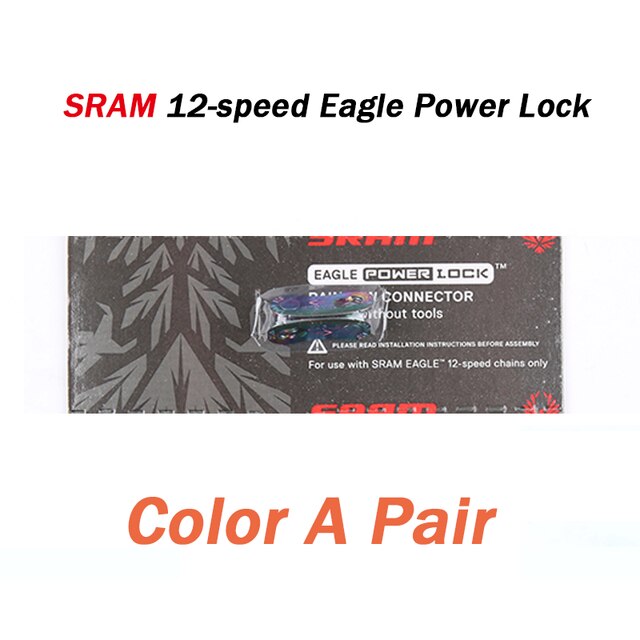 SRAM SX NX GX EAGLE 1x12 12 Speed MTB Bicycle Bike Chain 114/122/126L Links with Power Lock Quick Link Bicycle Accessories: 12s Color PowerLock