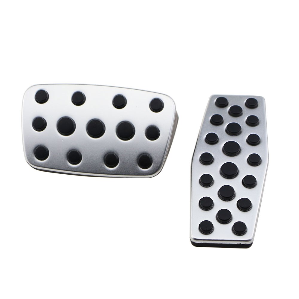 Xburstcar pedaal voet brandstof rem koppeling mt/at pedalen voor chevrolet cruze sedan hatchback opel mokka astra j insignia: 2 stuks bij stijl