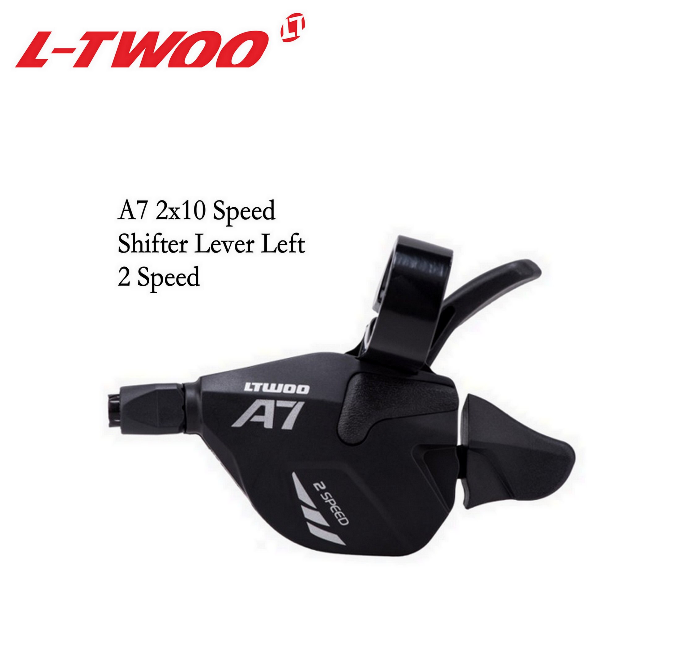 Ltwoo A7 Ltwoo Groepset 2X10 3X10 Snelheid 30S 20S Trigger Shifter Lever Voor Mtb Mountainbike Cassette 1146 t/50 T, x9X7 Onderdelen: Shifter Left 2 SP