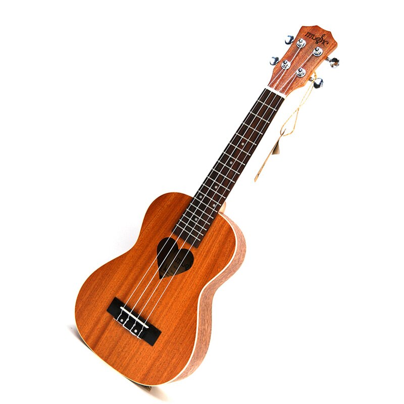 21 Inch Ukelele Sopraan Kleine Gitaar 4 String Hawaii Elektrische Ukelele Akoestische Guitare Liefdevolle Hart Patroon Cavaquinho Gitar