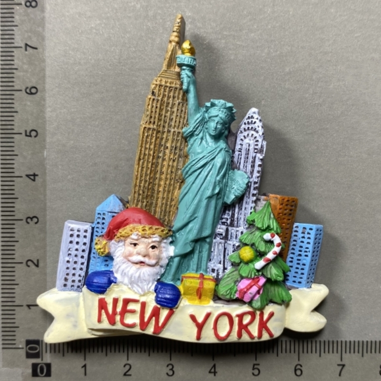 North America USA York Florida Las Vegas San Francisco Chicago Fridge Magnets Tourism Souvenir Refrigerator Magnetic