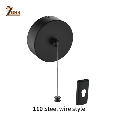 ZGRK Portable acier inoxydable rétractable corde à linge intérieur extérieur blanchisserie cintre sèche-linge organisateur vêtements séchage Rack: 110Steel wire