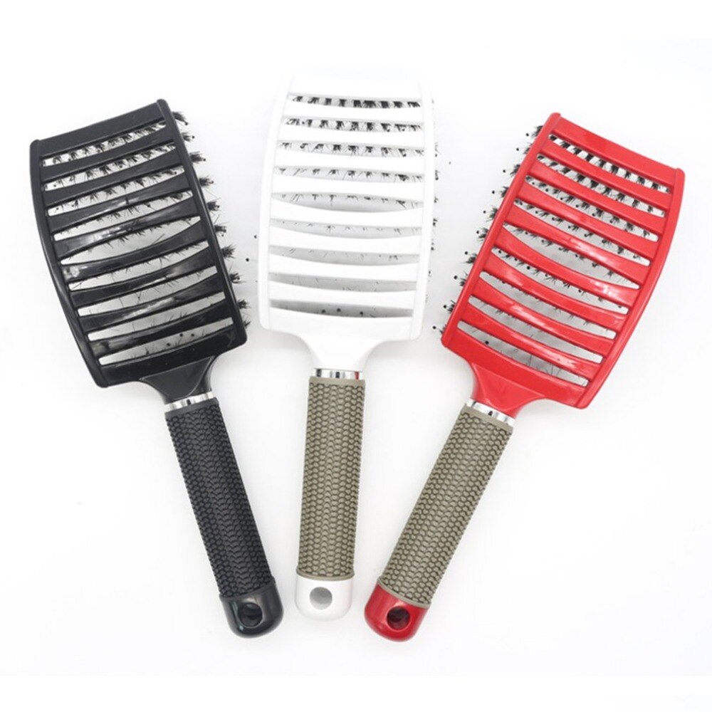 Haar Borstel Hoofdhuid Haarborstel Kam Professionele Vrouwen Wirwar Kappers Levert Borstels Combo Salon Kappers Styling Tools