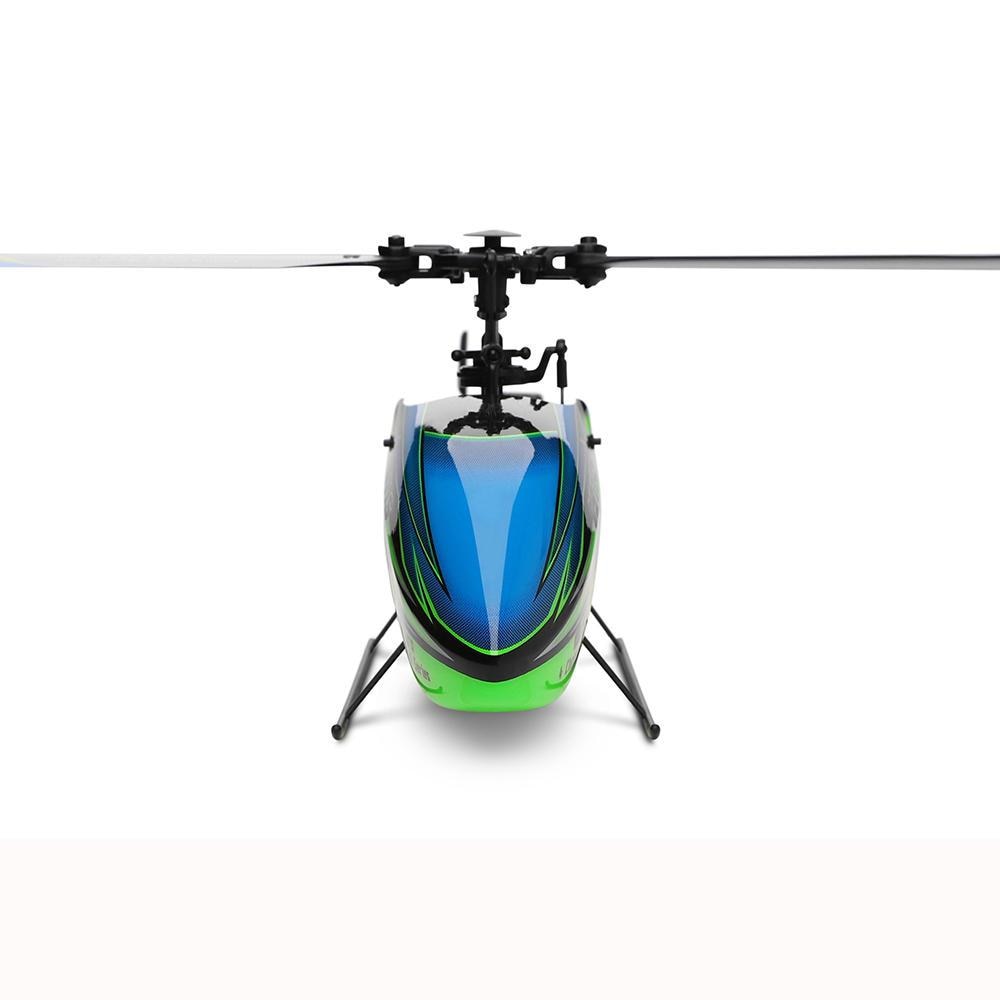 Wltoys  v911s 2.4g 4ch 6- aixs gyro flybarless rc helikopter bnf uden romote kontrol