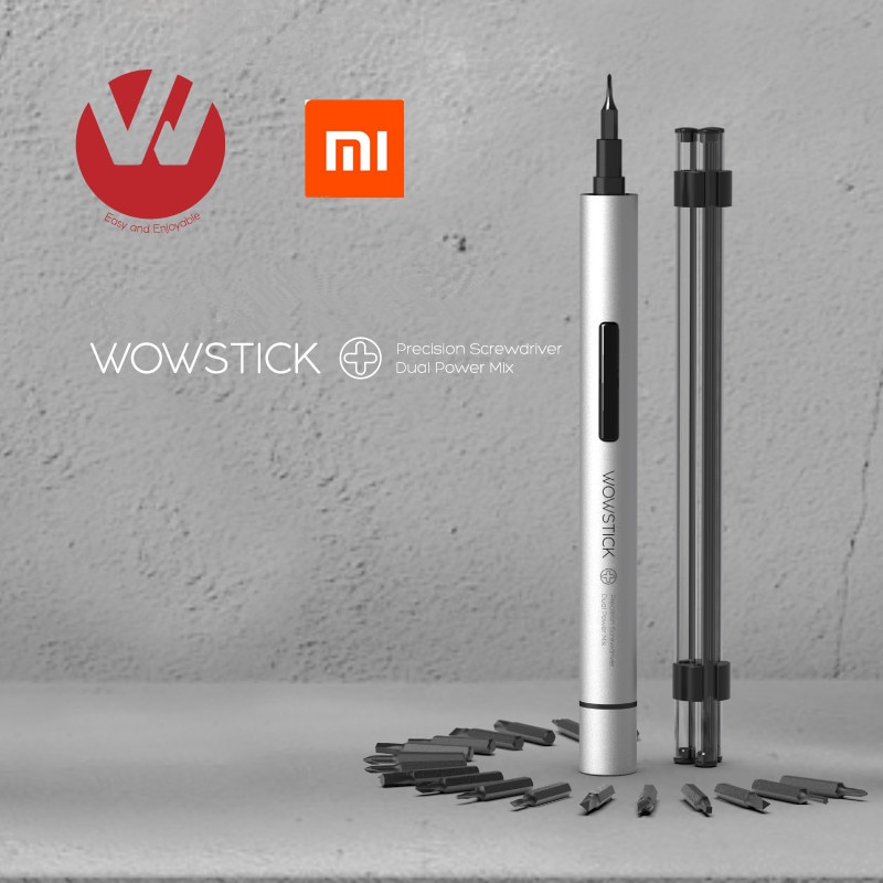 Oryginalny Xiaomi Mijia Wowstick spróbować 1P + 19 w 1 elektryczny śrubokręt bezprzewodowy moc pracy z domu zestawy sprytny Dom produktu