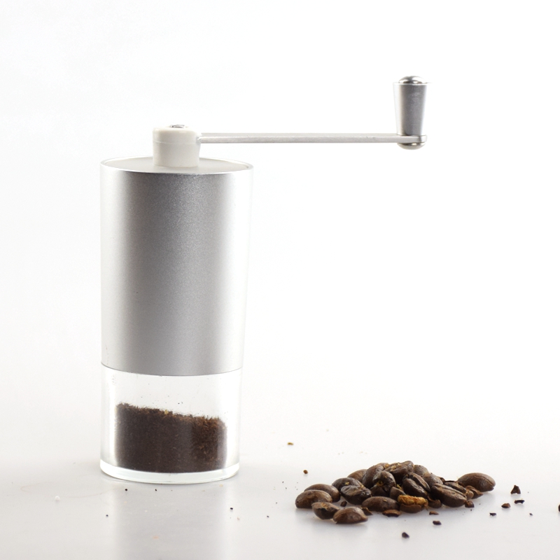 Ecocoffee Mini Bean Grinder Reizen Draagbare Voedsel Molen Koffiemolens Milieuvriendelijke Voorradig Metalen