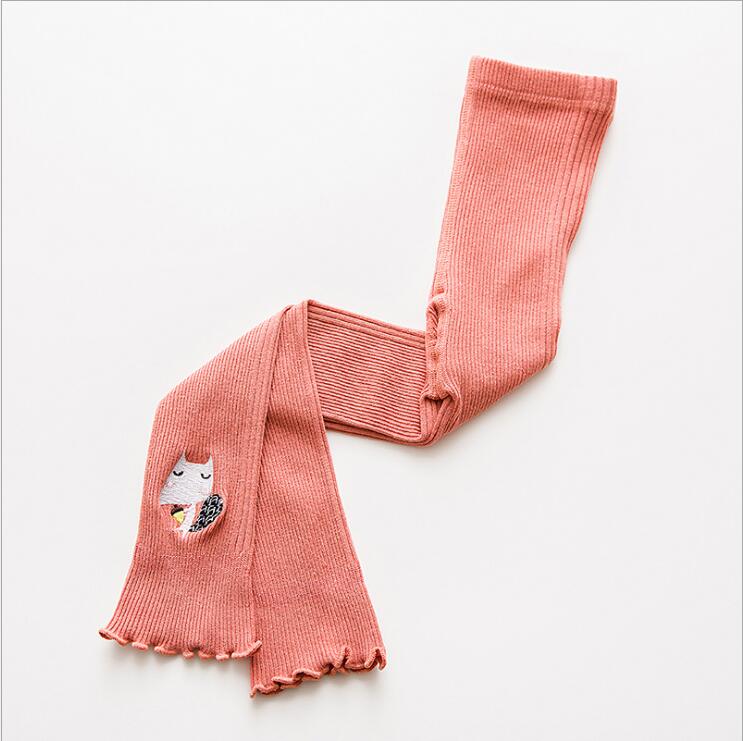 Mallas bordadas de algodón para niños y niñas, pantalones de color caramelo, 6 estilos, novedad de primavera: 6 / 1 to 3 year