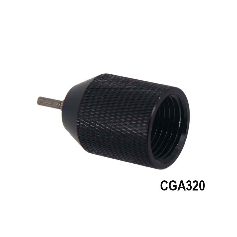 Cartucho de Co2 recargable SS304, accesorio dispensador de Co2 de rosca 3/8-24UNF para cócteles, Seltzers, cultivadores carbonatados, barril de cerveza: Verde militar