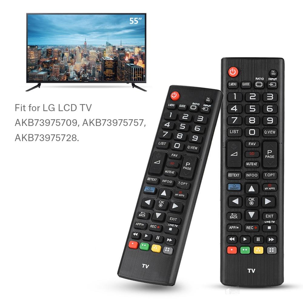 Universal smart tv-fjärrkontroll byt ut lcd hdtv-kontroller för lg lcdtv tv akb 73975709 akb 73975757 akb 73975728
