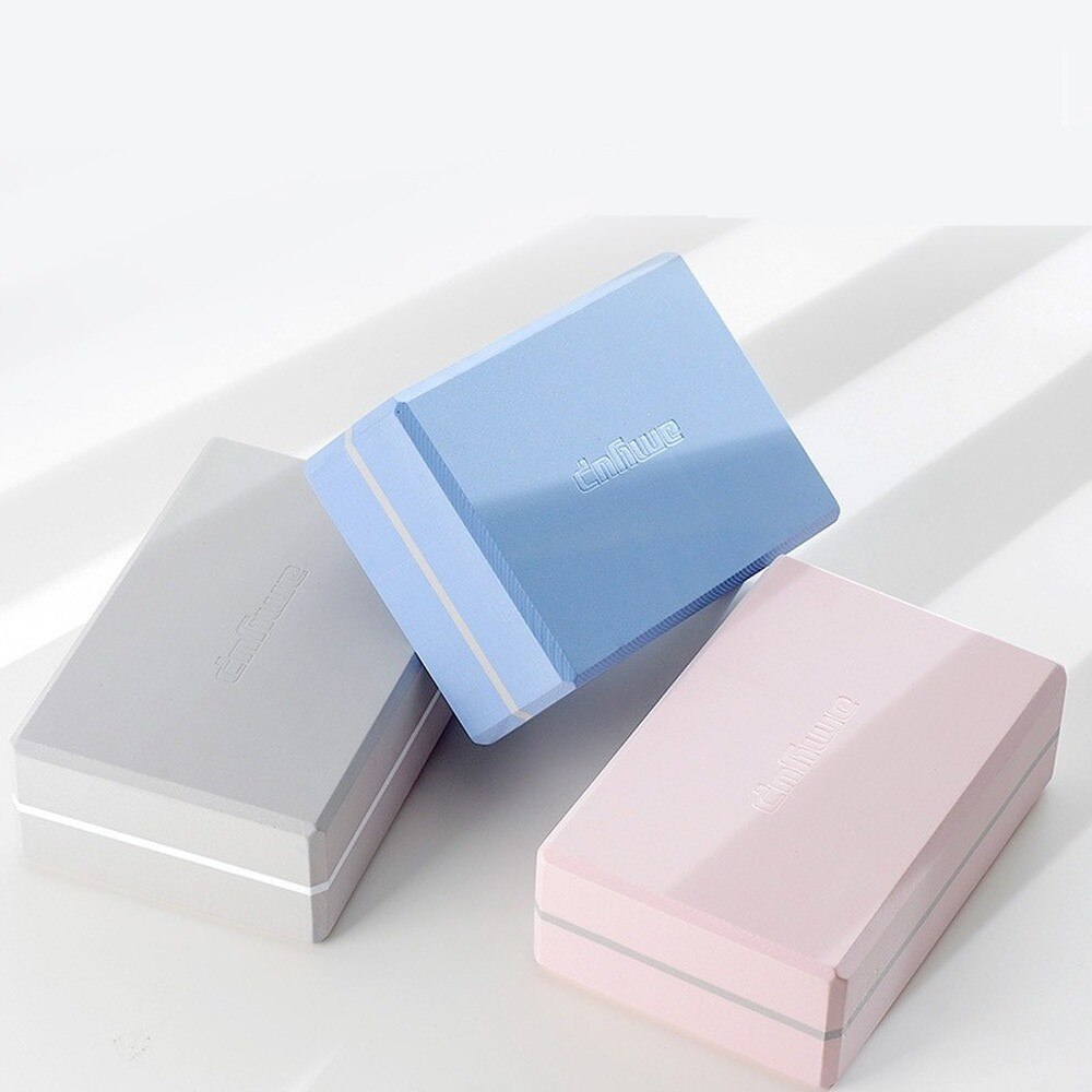 Gym Yoga Brick fitness foam block cork Sport exercise brick block pillow Workout bloster stretching aid aid Training equipment