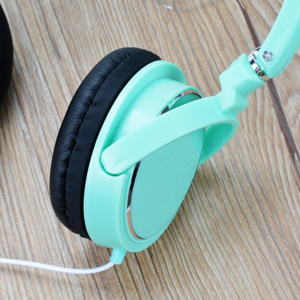 #H30 Gaming Music Wired Headphone Stereo Audio Headset Earphone Big Earmuff headfone with Microphone 3.5MM Wired Connector