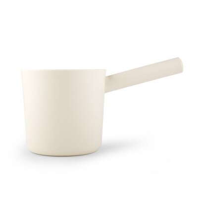 Cucharón de agua KitchenAce de PP para cocina, cuchara para agua, baño, cuchara para agua, cuchara de agua, utensilios y herramientas para el hogar: Blanco