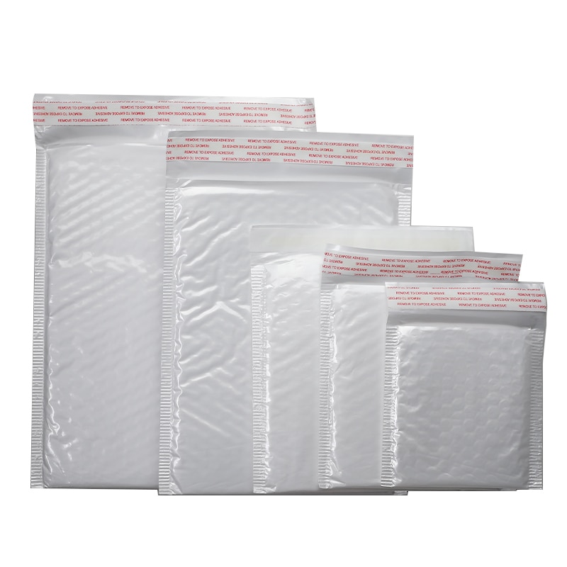 50 PCS/Lot White Foam Envelope Mailing Bag Different Specifications Bubble Mailers Padded Envelope Mailing Bag