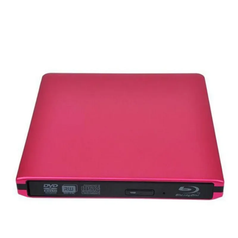 UHD 4K Blu-Ray Burner USB3.0 External Optical DVD Drive Recorder BD-RE/ROM 3D Blu-Ray Players Writer Reader for MAC OS