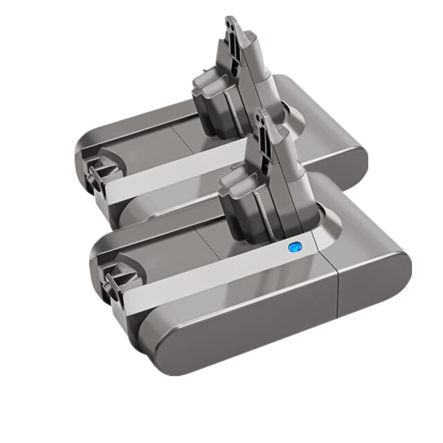 Turpow 21,6 V 6000mAh Li-Ion Akku Für Dyson V7/V8 Staubsauger Ersatz Werkzeug Akku Für dyson 21,6 V: 2 Stck Pro V6 6000mAh